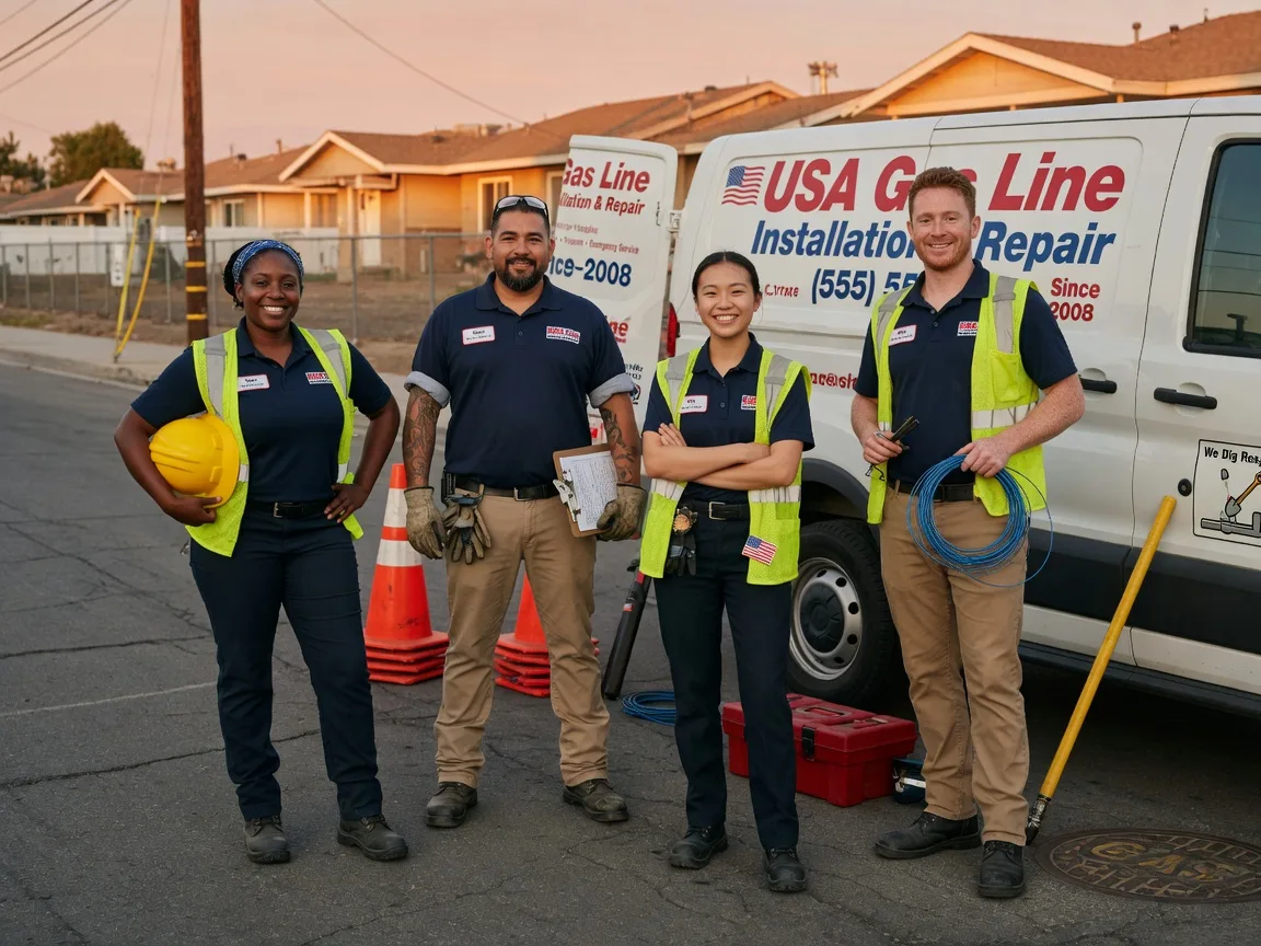 Gas Line Installation company in Bentley, MI